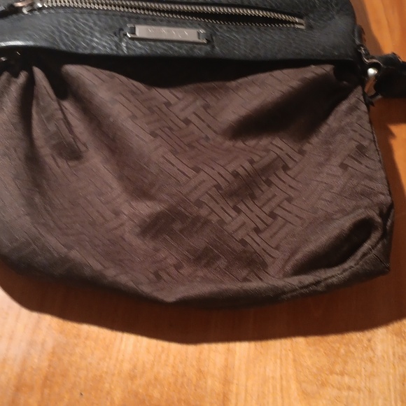 Cole Haan Black Leather Crossbody Bag - Picture 11 of 14